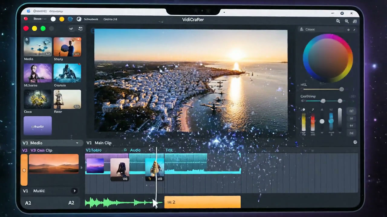 VidiCrafter Interface